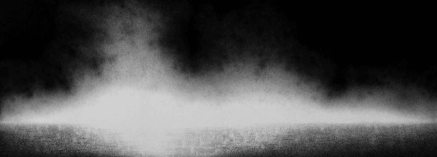 이재삼, 저너머 - Beyond THERE, Charcial on Canvas, 194x777cm, 2016