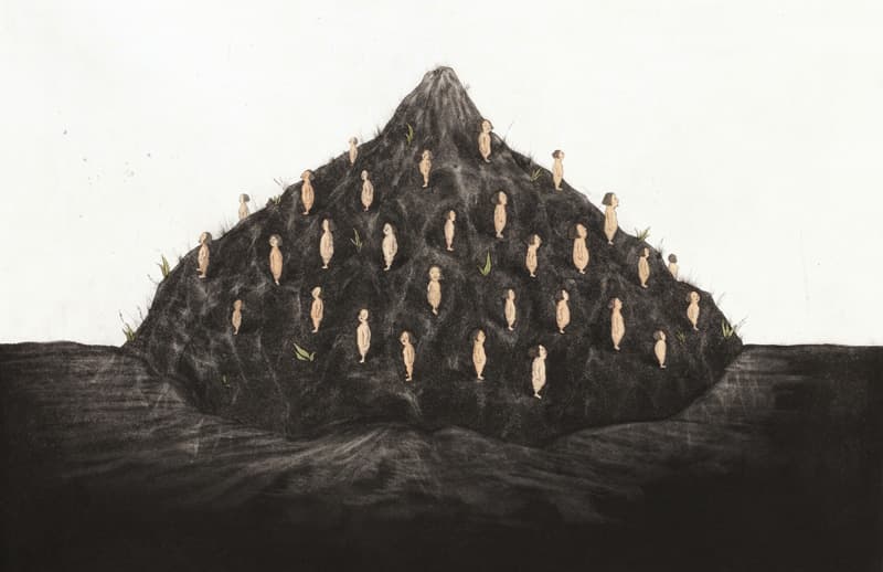 제소정_소리없는외침_Etching,Aquatint_56×75.5cm_2016