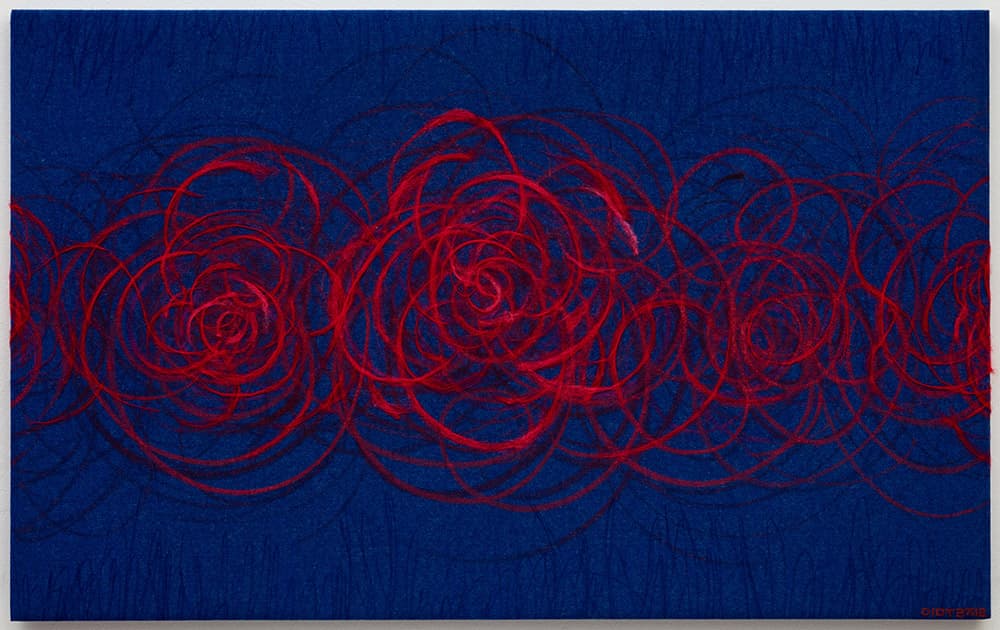 화 - 연속, 117.3x73.2cm, Mixed media, 2021
