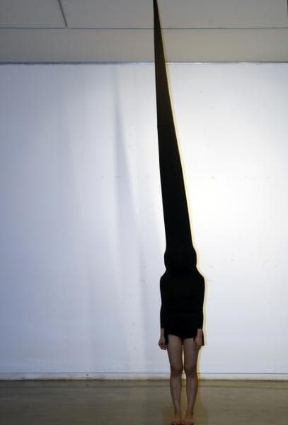 장서영_블랙홀바디_CT촬영 이미지 현수막_110x190cm_2016