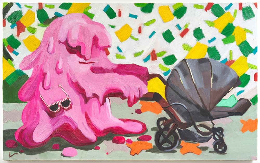 김허앵 <한여름의 산책> 캔버스에 유채, 72.5 × 116.3 cm, 2018