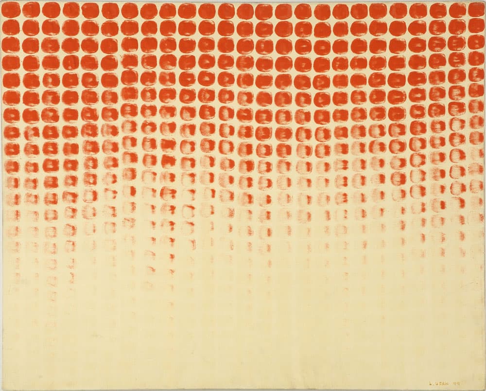 이우환, From point 73x91, 캔버스에 유채, 1977