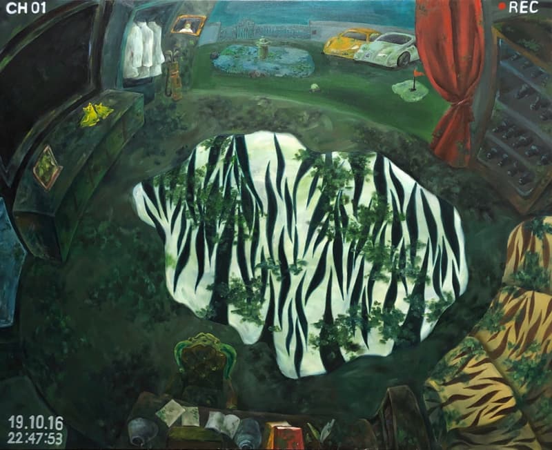 서채림, 껍데기, 130.3x162.2(cm), oil on canvas, 2019