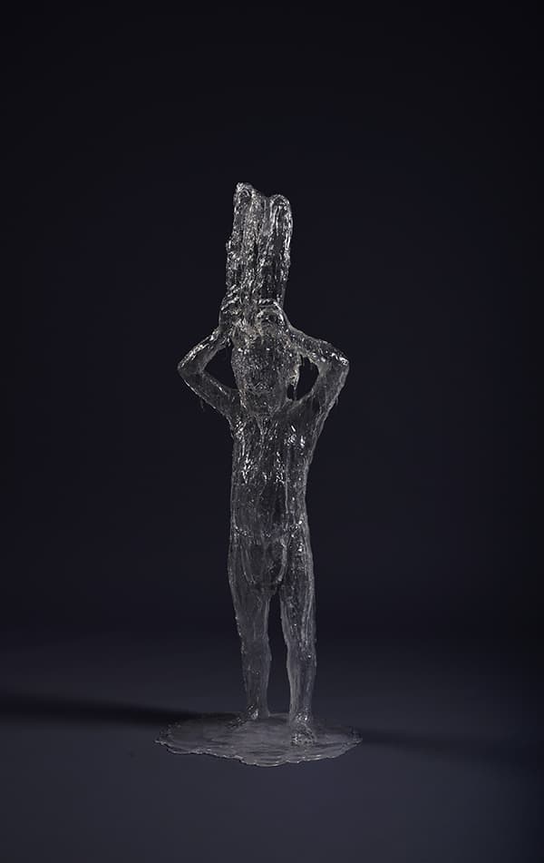 김성중, 하이에나보다 키가 크면 안전하다고 하셨다_crystal clear_146×52×52cm_2016