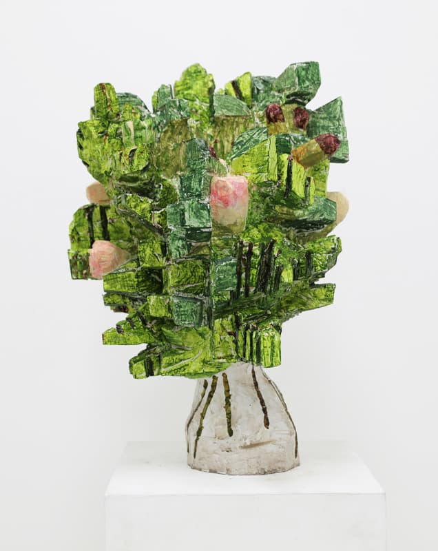이동훈, 화병, 2019, 나무에 아크릴, 약 53×53×78cm