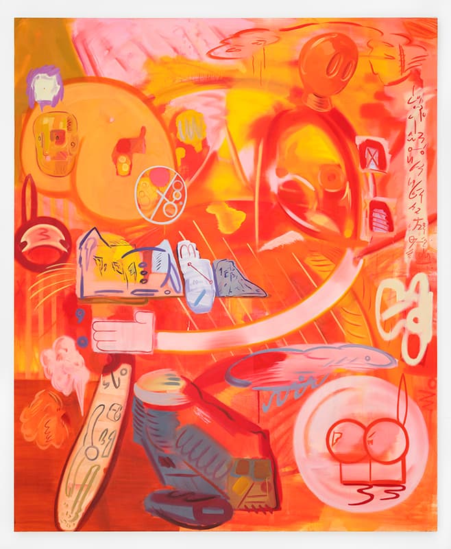 박경률, 〈그림 3〉, 2020. 캔버스에 유채, 280 x 230 cm.이미지 출처: 원앤제이 갤러리