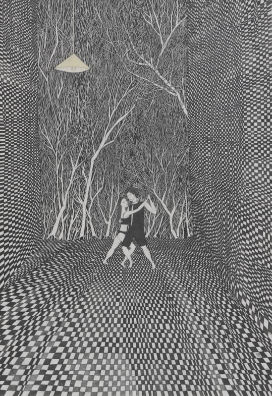 이지영_ Move_ 장지에 연필_73x50cm_2020