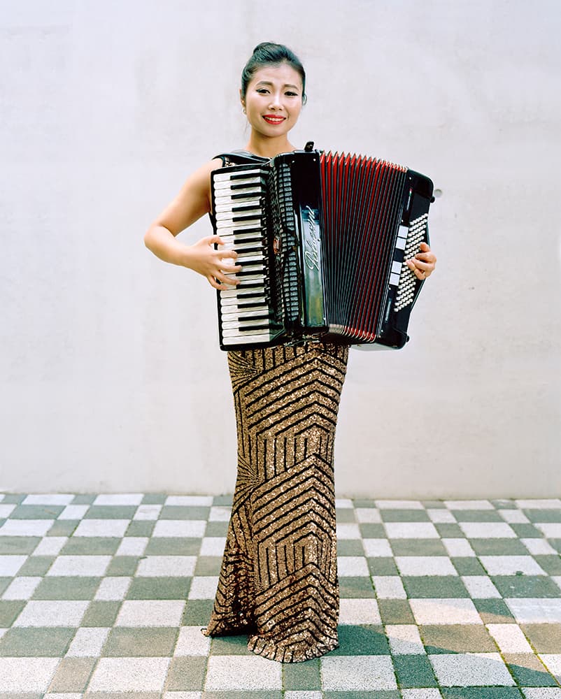 이동근, 아리랑예술단 설미(2015),digital print