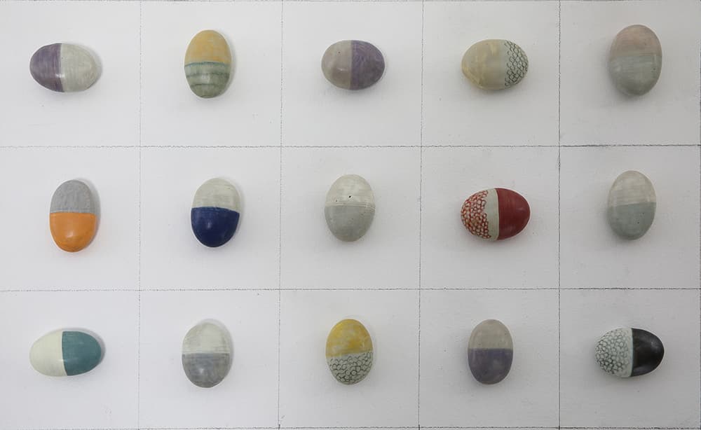 곽경화_Untitled_Variable dimensions_Glazed ceramic_2020