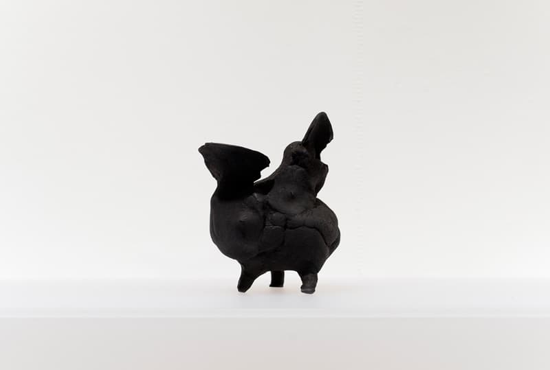Instant Mass-B1614, acrylic on bronze cast, 10.4x7.4x7.3cm, 2016