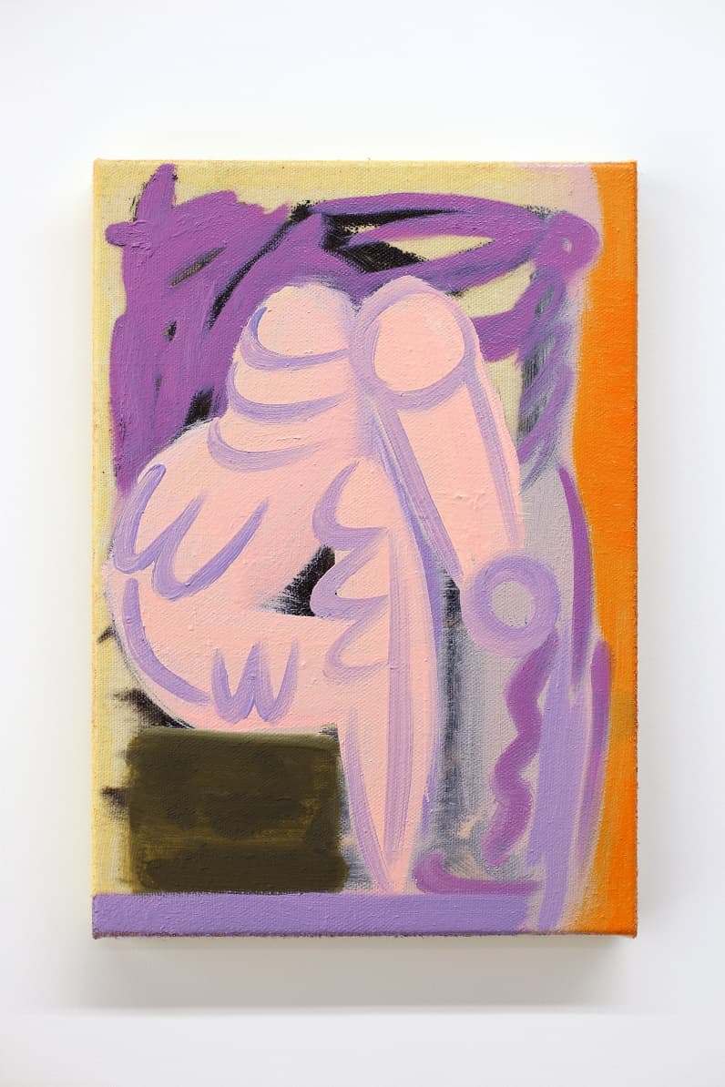 박경률, 그림 22, 2020, 캔버스에 오일, 26x18 cm