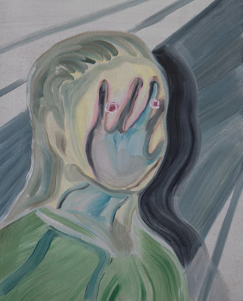 김민조 시린 빛 2018 oil on canvas 30×23cm