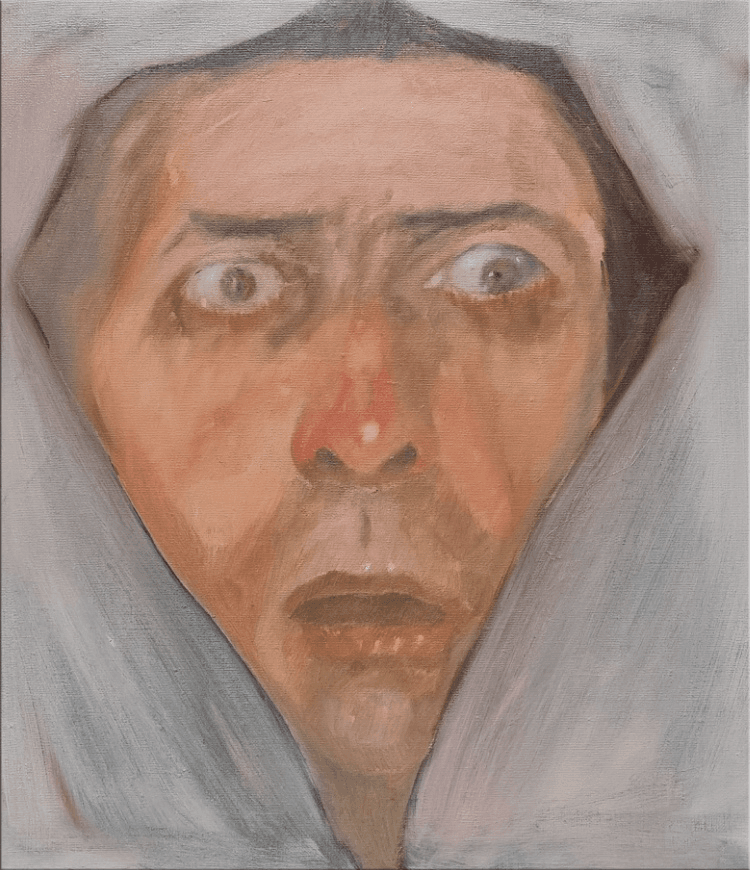 마음을 훔친 사기꾼의 비밀 53 x 45cm oil on canvas 2022