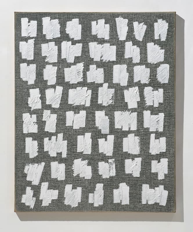하종현(b.1935) <Conjunction 18-52> 2018 Oil on hemp cloth 162 x 130 cm Courtesy of the artist and Kukje Gallery 이미지 제공: 국제갤러리