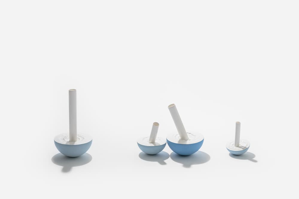 김리영, Drop Drop Drop, porcelain, 8.5x12,10.5x13,13x21cm, 2017