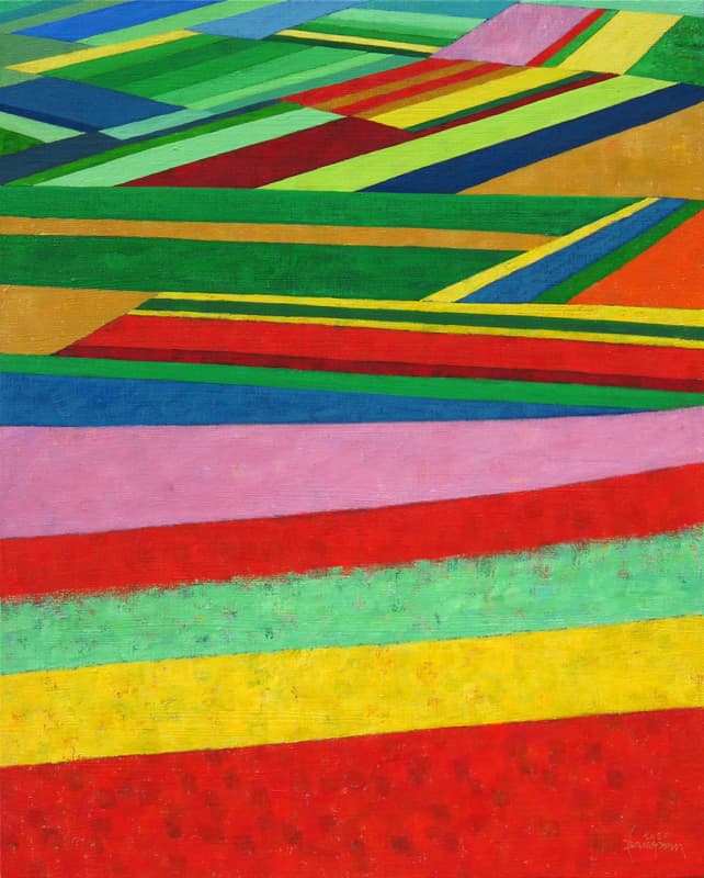 이상선, abstract impression , 91x73cm, acrylic, cement on canvas, 2020