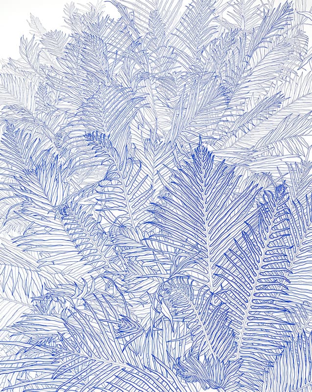 하상림, UNTITLED-WB1718, 227x181cm, Acrylic on Canvas, 2017