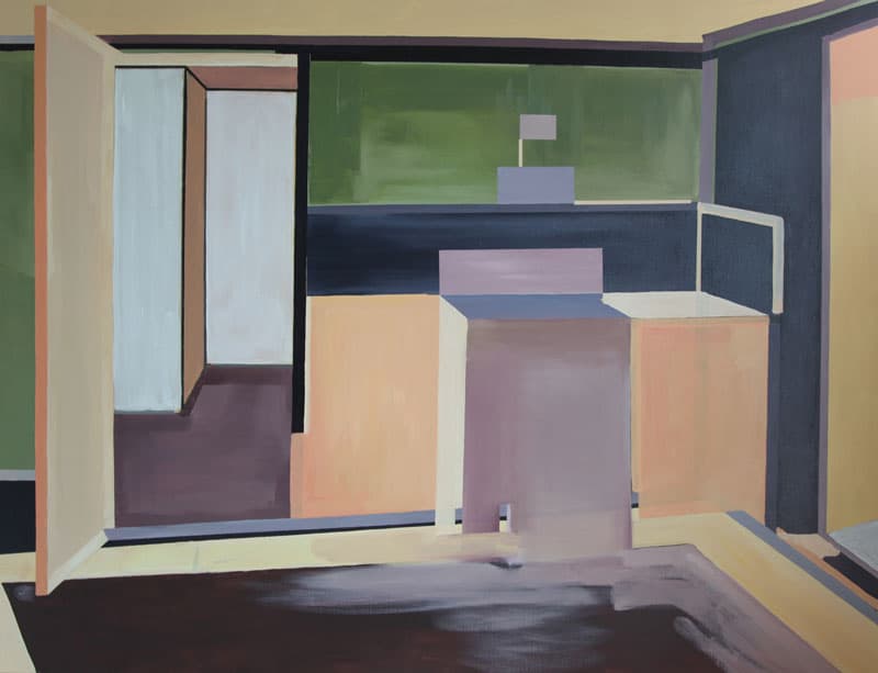 홍성혜, Kitchen like this_캔버스에 유화_ 112x145cm_ 2017
