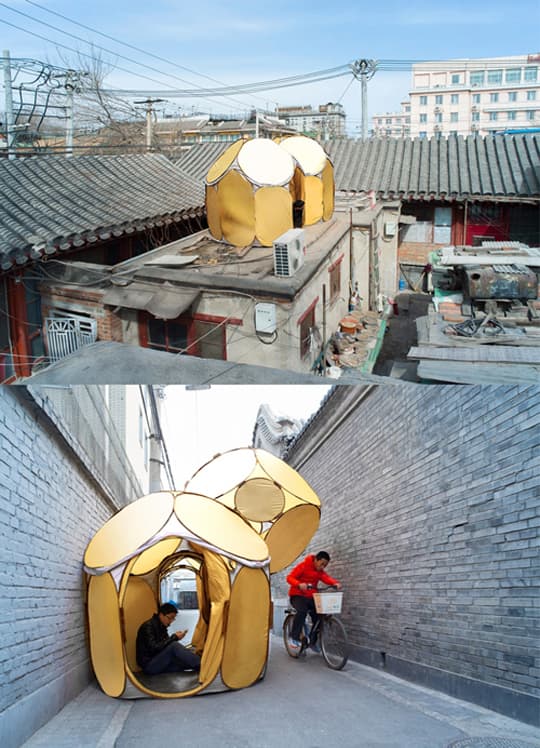 People's Architecture Office_Pop-up Habitat_Mixed media, Dimensions variable_2013