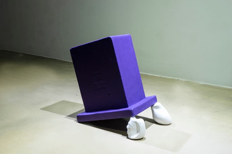 김채린, 그로부터 비롯된-M.Kurly, 스티로폼박스, 레진 34x25x42㎝, 2019