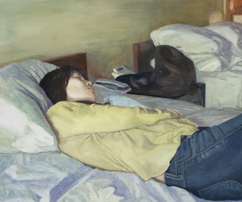 서동욱, Dongwook Suh, H.Y., Oil on canvas, 60.6x72.7cm, 2014, ONE AND J