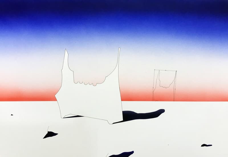 박현정, image(76), acrylic, pen on paper, 49×34cm, 2018