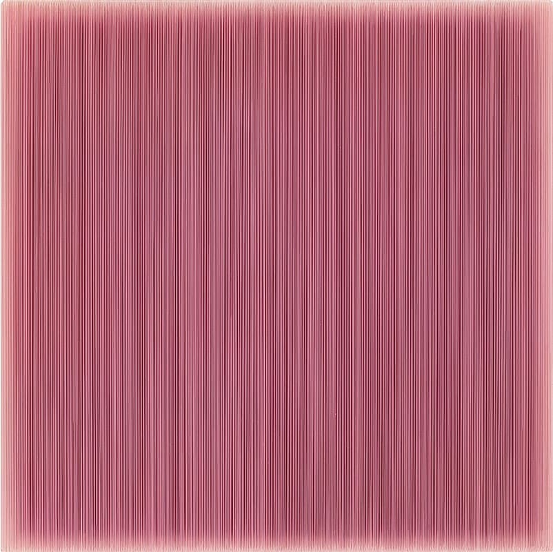 김현식, Who likes YJ color, 2021, Acrylic on epoxy resin, Wooden frame, 54 x 54 x 7cm