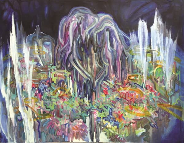 <림보러>, oil on panel, 69.0×84.0cm, 2016