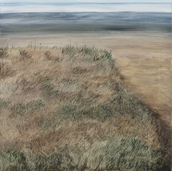 이경하, 해변공터, 73x73cm, oil on canvas, 2020