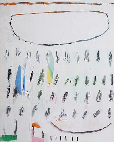 박지현, Relationship_만남2, 알아가다, 정의, 80.3cm x 65.1cm, Mixed Media on Wood Panel with Linen, 2018
