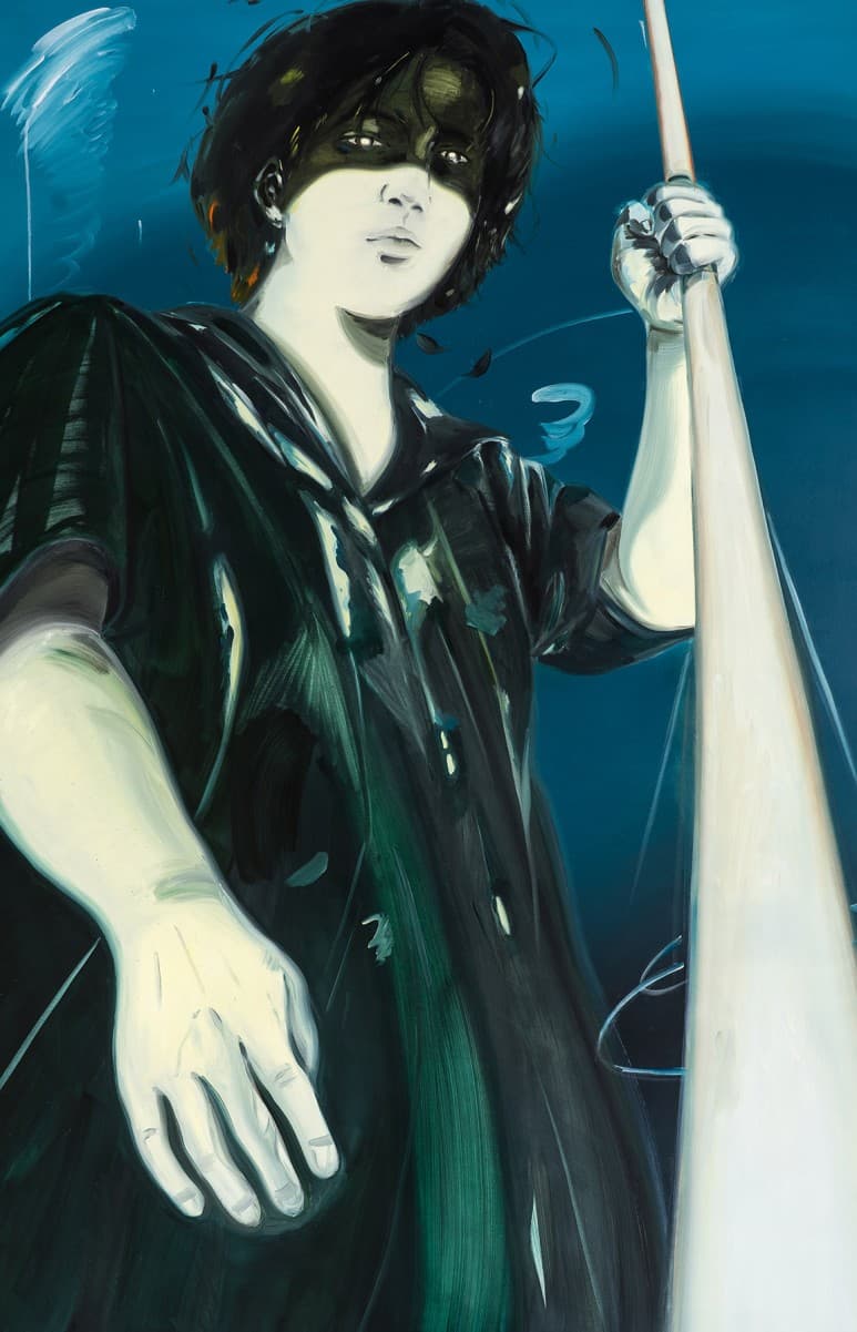 김민조_helper_2019_oil on canvas_194 x 130cm