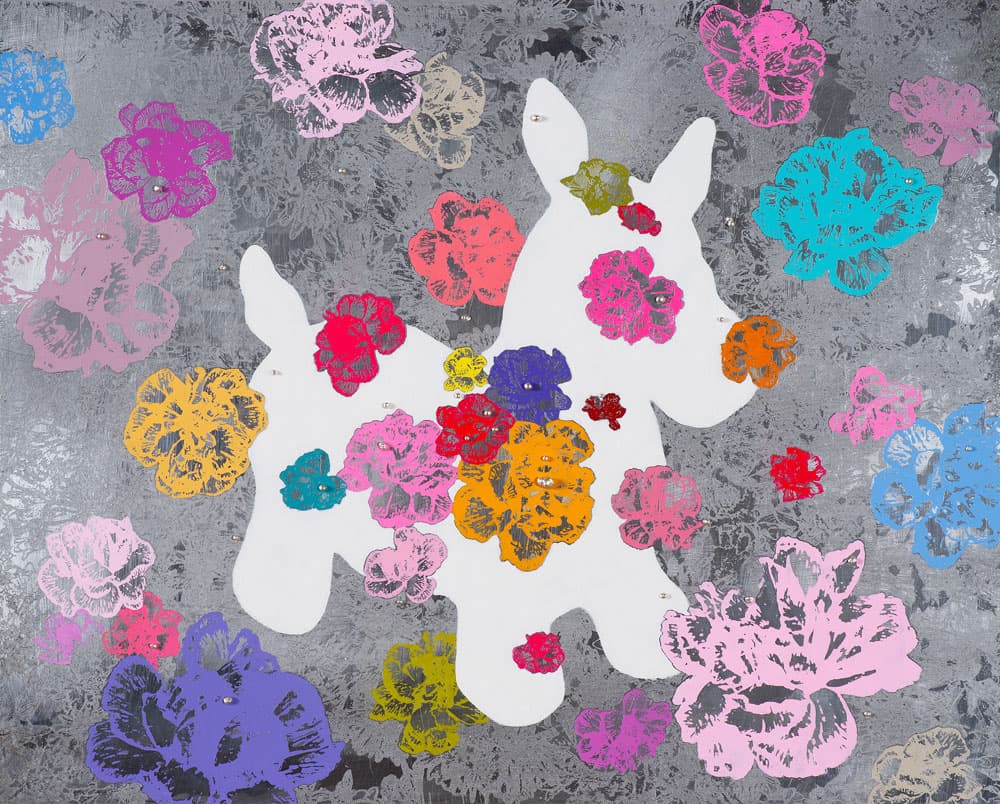 지영 <My Rody> 40X50cm 알루미늄에 혼합재료 2016