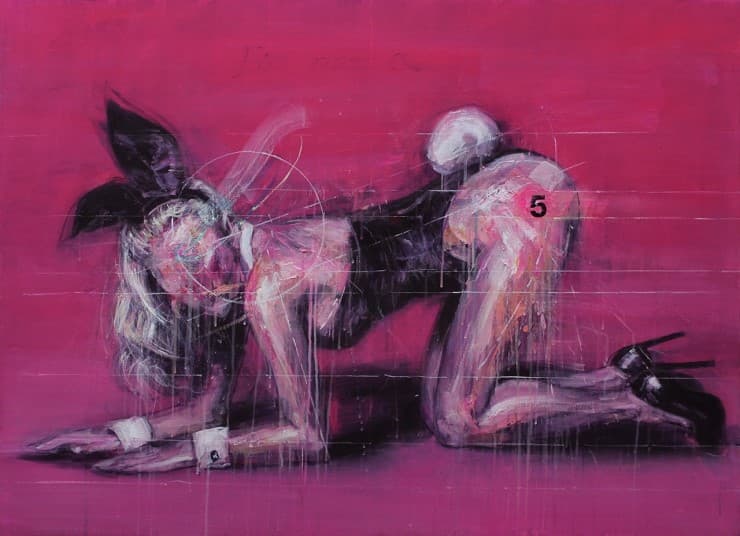 김병관_Being_a_rabbit_14_acrylic_on_canvas_100x72.7cm