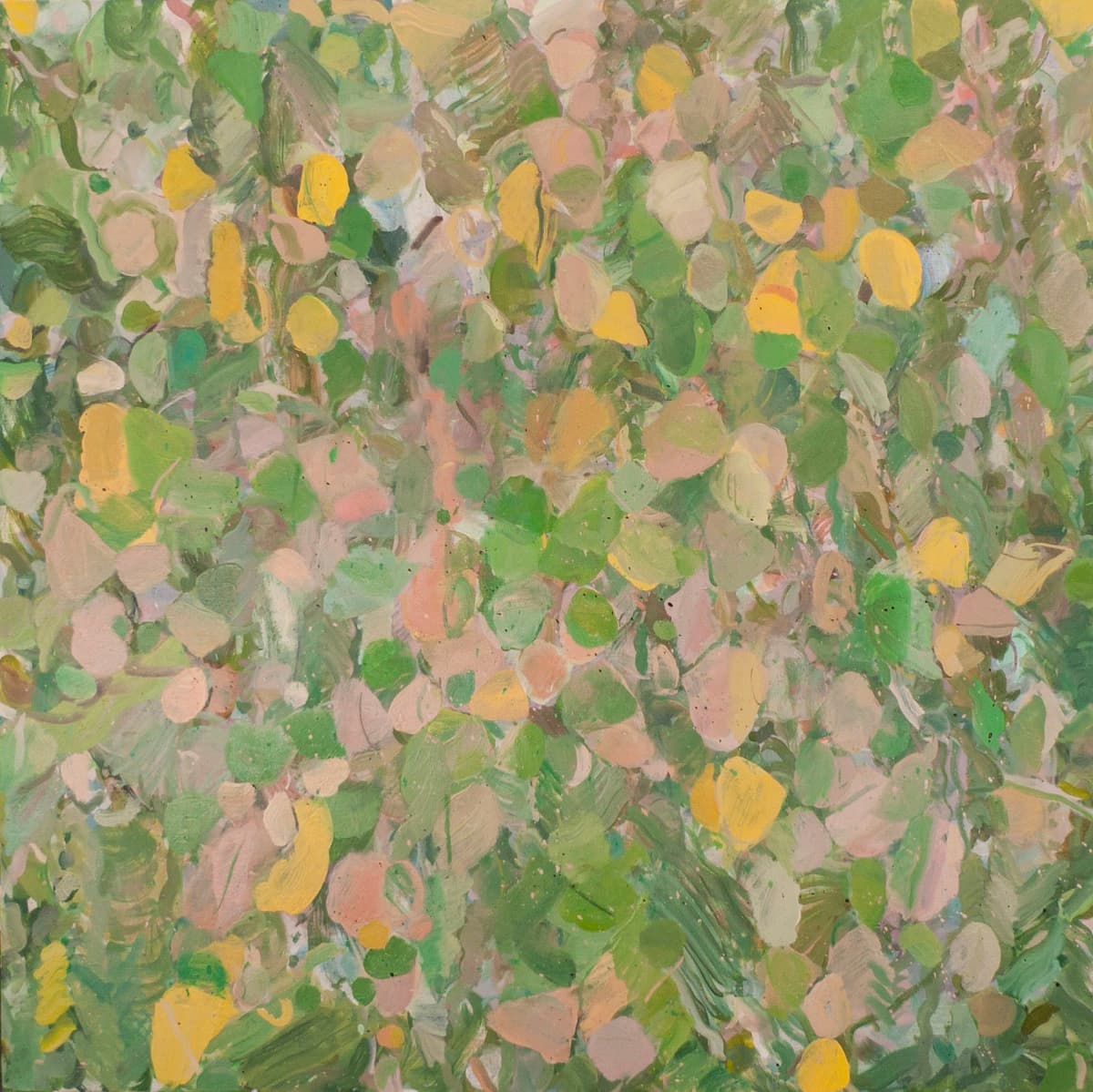 Hyena Kim, untitled, 2019, oil on canvas, 100x100cm