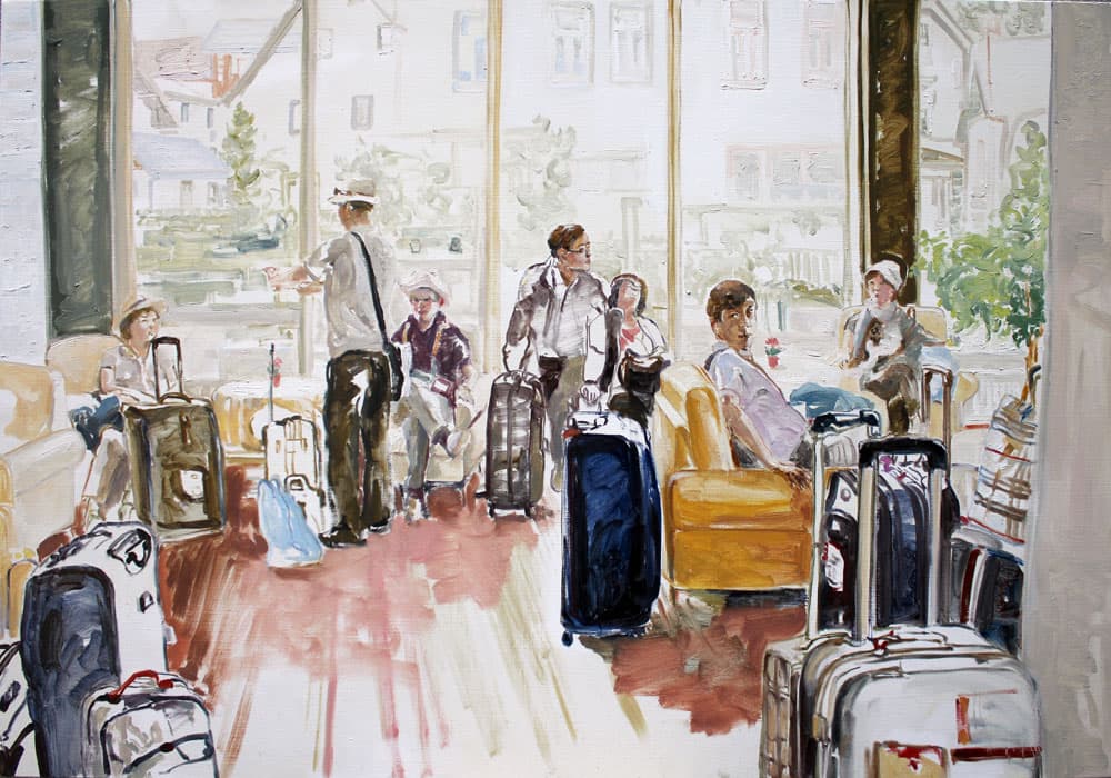 difference time, 116x80cm, oil on canvas, 2015