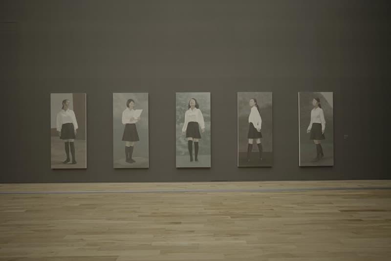 써니킴_교복입은 소녀들 전시전경, 국립현대미술관 서울관