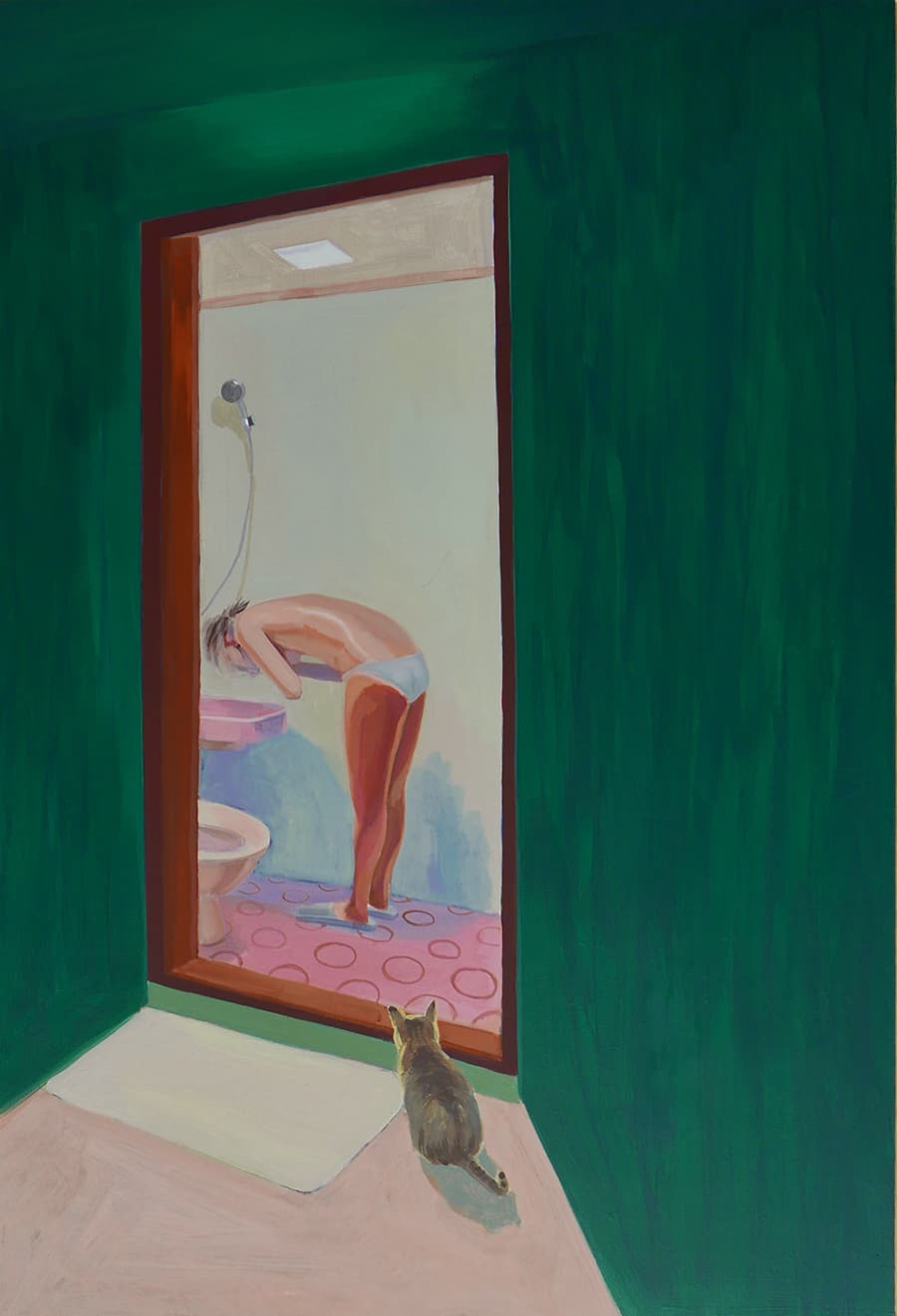 밤세수_acrylic on panel_51x75cm_2021