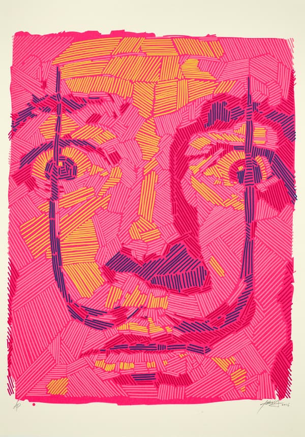 Salvador Dali by XEVA, Spray Paint on Canvas, W890 X H967(mm), Unique