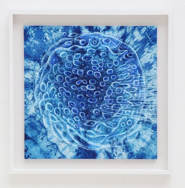설혜린, 내려가는 물 2, 97.5×97.5cm, 2020