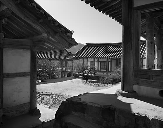 박영채, 병산서원 20180124-02, 2018, pigment print, 28×36cm
