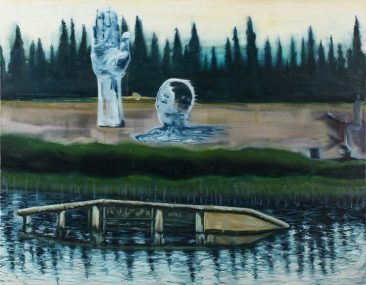 범진용, run,45.5x53cm,oil on canvas,2014