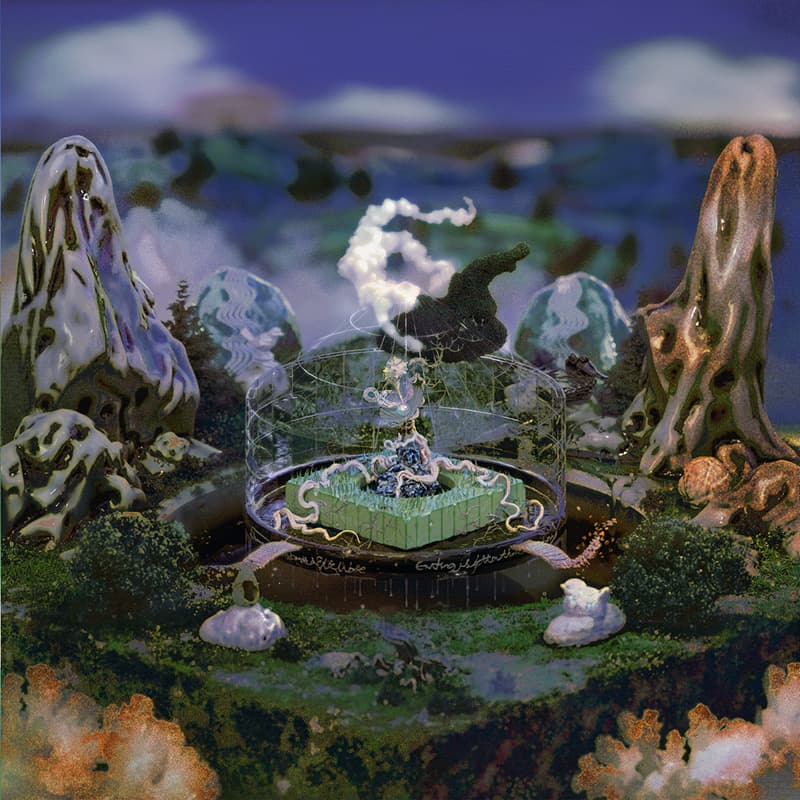 김혜리, 다리를 끊지 마세요, 2024, 종이에 디지털 프린트, 110x110cm