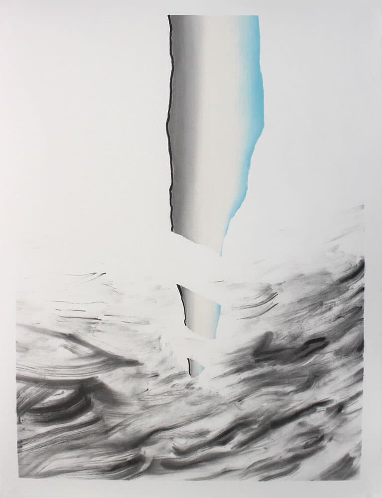 김동호, 비수(匕首)  paper on pencil, pastel 75.8x57.3cm 2021