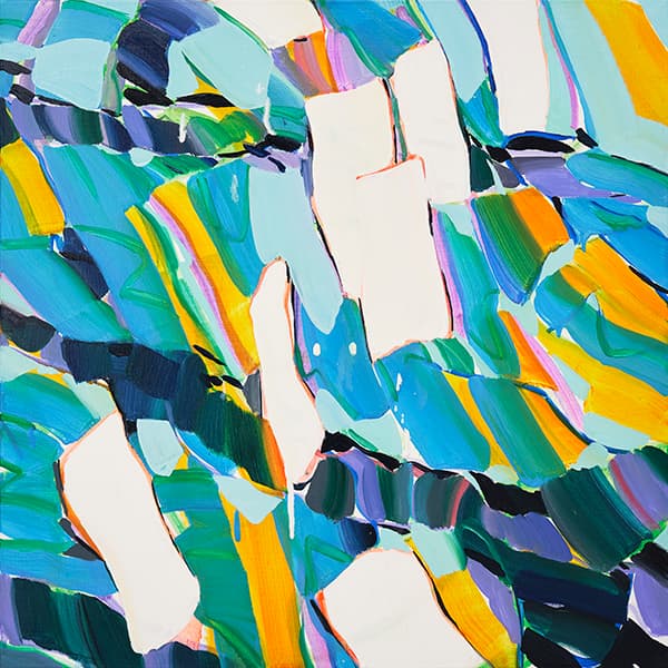 최윤희, 떨어져 나온, 2020, 캔버스에 유채, 72.7x72.7cm