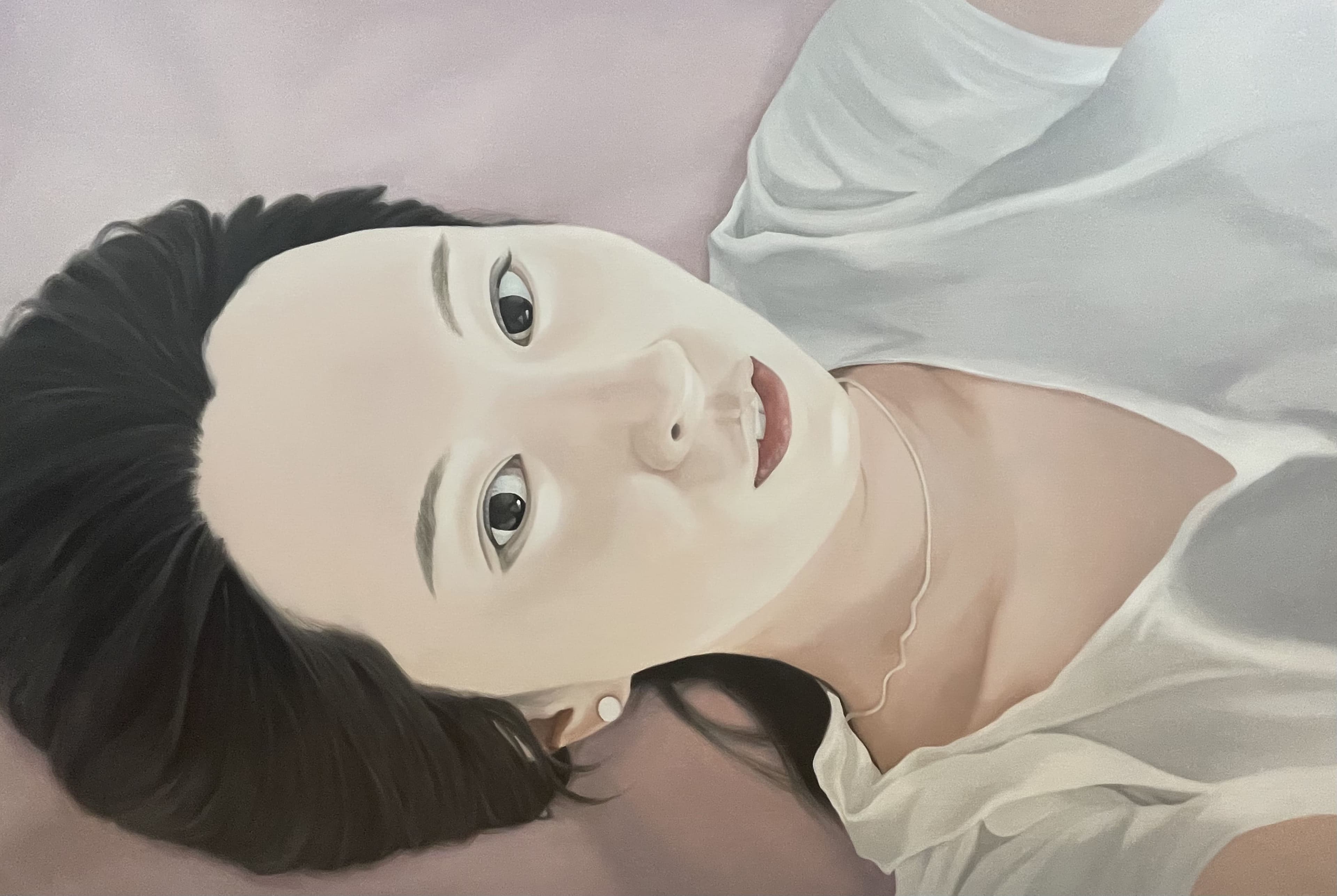 정고요나, <Shining memory>, oil on canvas, 116.8x80.3cm, 2020
