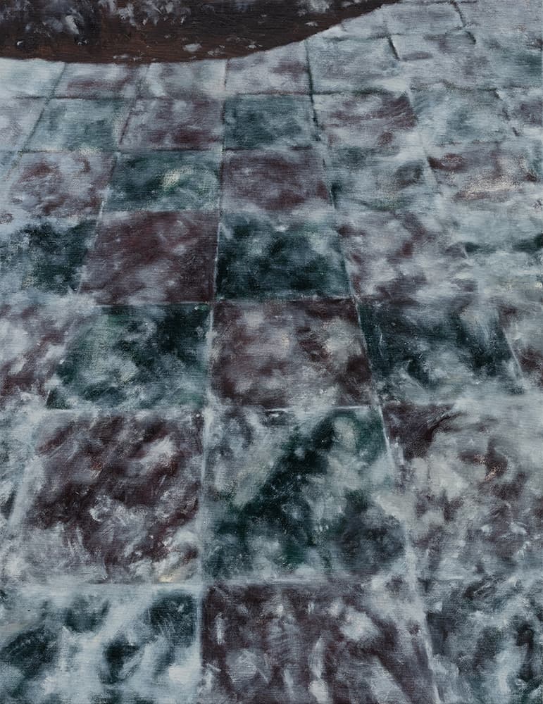 발자국 이후_A Step Behind_2020_oil on linen_65.1 x 50 cm