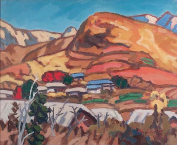 김환기, 무제, 1966, 캔버스에 유채, 61x46cm