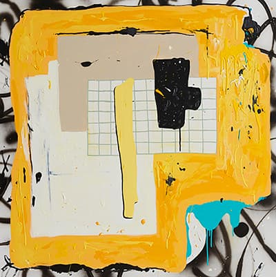 임민정_평면탐구_Mixed Media on Canvas_112.1x112.1cm_2016