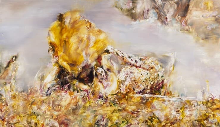 임희재, HLN005 oil on canvas 193.9x112.1cm 2016