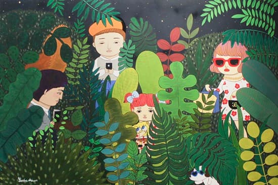 버무린 가족 193 X 130cm Acrylic on Canvas